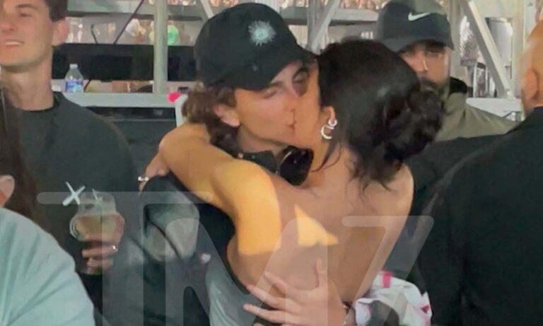 Captan a Kylie Jenner y Timothée Chalamet juntos por primera vez