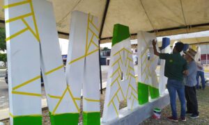 Alcaldía de Maracaibo recupera las letras corpóreas de la plaza Indio Mara