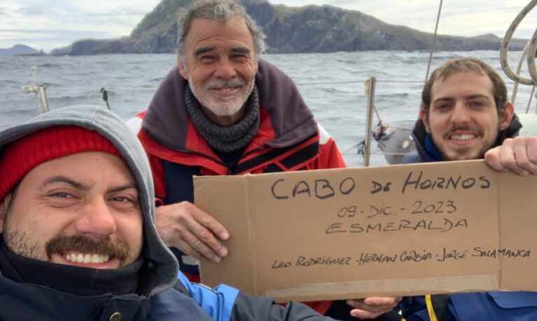 Venezolano llega en velero a la ruta marítima más peligrosa del mundo