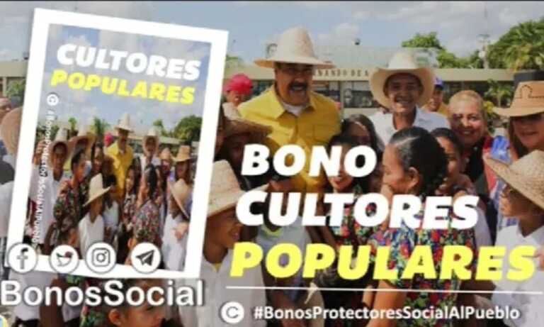 Inicia entrega del bono Cultores Populares a través de Patria