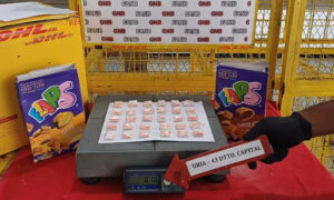 Descubren éxtasis y cocaína oculta en cajas de cereal con destino a EE. UU.
