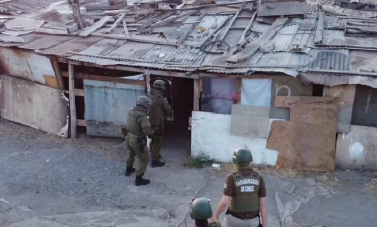 Hallan segunda "casa del terror" de banda vinculada al "Tren de Aragua" en Chile