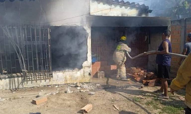 Muere el niño quemado en incendio de casa en El Amparo, en Apure