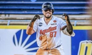 Aguilucho Andrés Chaparro gana el Novato del Año de la LVBP