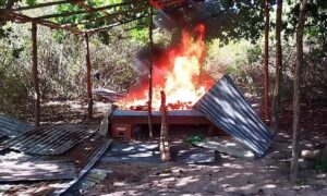 Fanb destruye base logística de la banda ‘El Pilo’ en Sucre