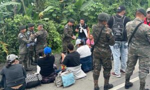 Disuelven en Guatemala caravana migrante proveniente de Honduras