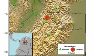 Sismo de 5,4 sacude el centro de Colombia sin dejar víctimas ni daños