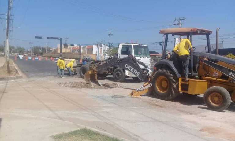 Realizan cierre parcial de Milagro Norte a la altura del sector Bayona