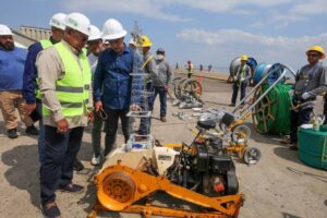 Realizan mantenimiento en la Línea N° 2, Tablazo-Cuatricentenario a 400 kV
