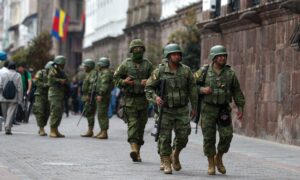 Detienen en 6 días a 1.327 personas, 143 por terrorismo en Ecuador
