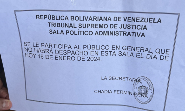 El TSJ niega por cuarta vez acceso al expediente de Machado