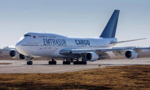 Emtrasur se reserva “acciones judiciales” por avión decomisado en Argentina