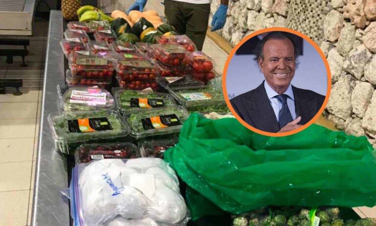 Decomisan frutas a Julio Iglesias en República Dominicana