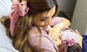 Nacho y Melany Mille muestran primeras fotos de su bebé Melina
