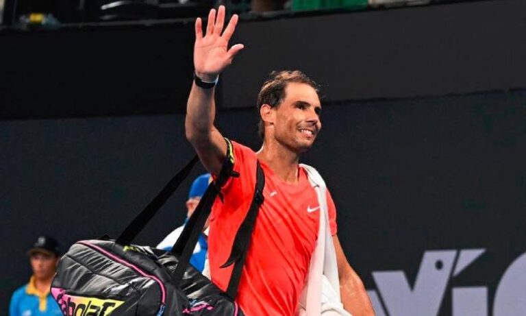 Nadal se retira del Abierto de Australia por lesión sufrida en Brisbane