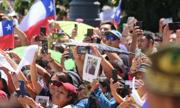 Chile da el último adiós a Piñera en emotivo y solemne funeral de Estado