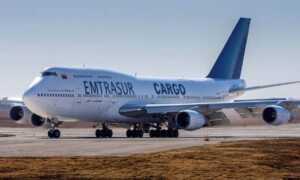 Se llevan a EE. UU. avión de Emtrasur retenido en Buenos Aires