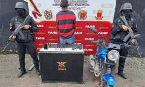 Capturan en el municipio Sucre a alias “Papi Perreo”, del Gedo “El abuelo”
