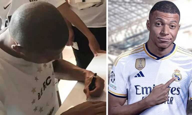 Aseguran que Mbappé firmó contrato con el Real Madrid