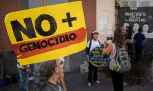 Exigen justicia para los 43 fallecidos durante protestas de 2014