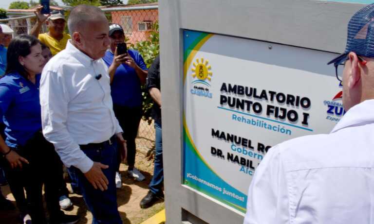 Rosales inaugura centro de atención familiar y ambulatorio