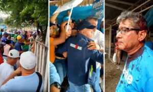 Oposición rechaza ataque de colectivos a equipo de Machado
