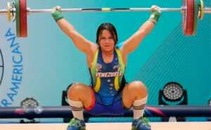 Anyelin Venegas brilla en el Preolímpico de Pesas y se acerca a París