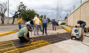 Alcaldía restaura alcantarillado de la Urbanización San Tarcisio