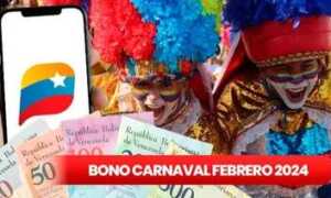Inicia pago del bono especial Carnavales Felices 2024 por Patria