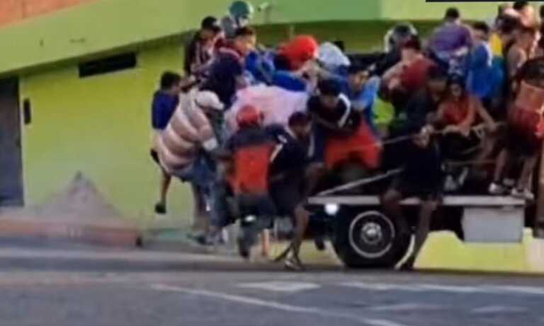 Joven queda gravemente herido tras caer de camión durante Carnaval en Táchira