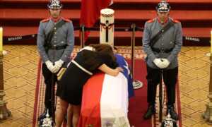 Comienza funeral de Estado del expresidente chileno Piñera
