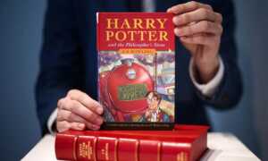 Venden primera edición de un libro de Harry Potter en más de € 12 mil