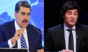 Maduro llama “loco” a Milei y lo acusa de robar un avión de Emtrasur
