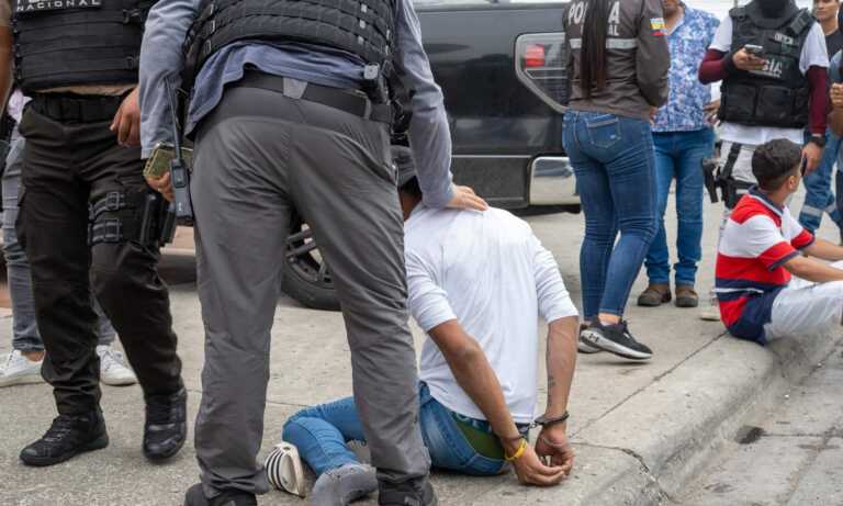 Van más de 10 mil detenciones en Ecuador por ola de violencia