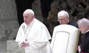 El Papa alerta sobre la pereza: “Es un poco como morir por anticipado”