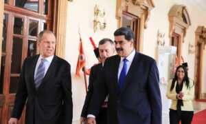 Nicolás Maduro recibe al canciller ruso Serguéi Lavrov