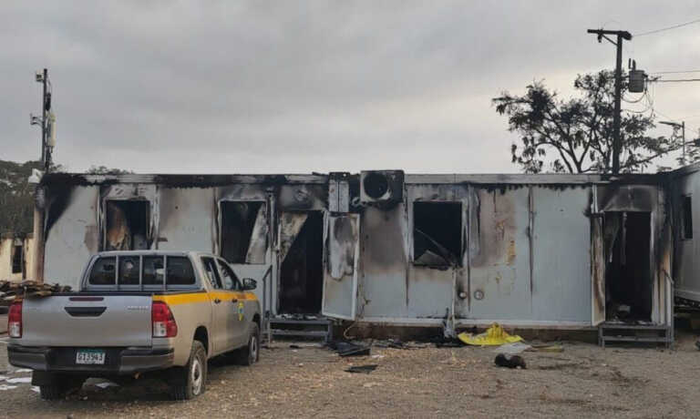 Detienen a 45 migrantes ilegales por incendio de albergue en el Darién