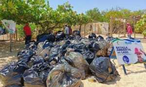 Ejecutan jornada de saneamiento en playa Las Palmeras de Mara