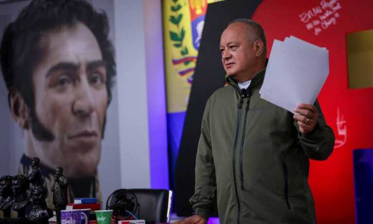 Diosdado Cabello afirma que EE. UU. “no tiene que meterse” en las presidenciales