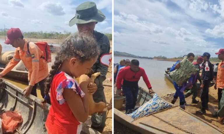 Evacúan a 678 personas de 13 minas ilegales en el Embalse de Guri