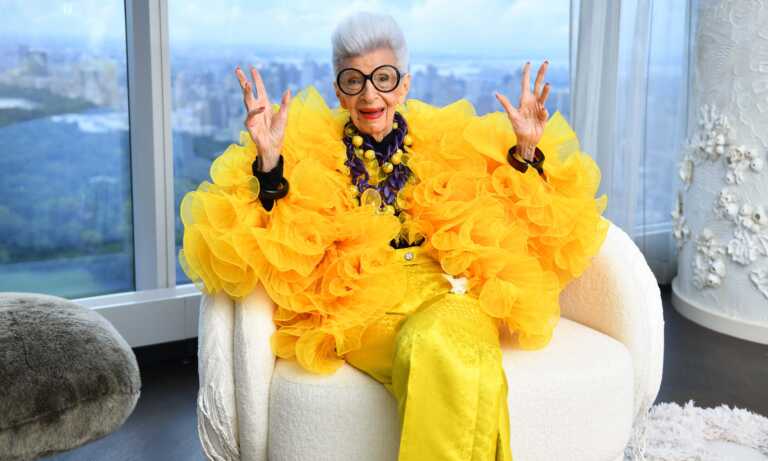 Fallece a los 102 años la referente de la moda Iris Apfel