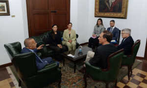 Gobernador Rosales sostiene encuentro con embajador y cónsul de Alemania