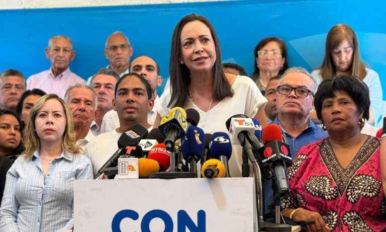 Machado ratifica a Corina Yoris como única candidata de la Plataforma Unitaria