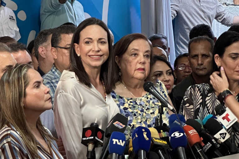 María Corina Machado nombra a Corina Yoris como su sustituta para las presidenciales