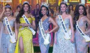 Lisandra Chirinos queda primera finalista en el Universal Woman