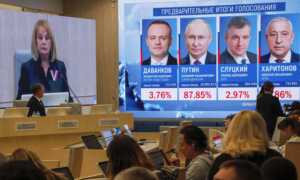 Putin asegura su permanencia en el Kremlin hasta 2030 con victoria del 87,5 %