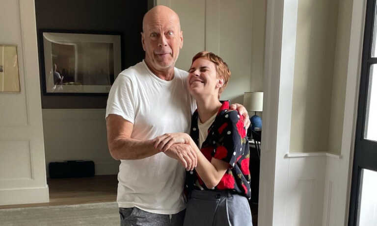 Hija de Bruce Willis revela que padece de autismo