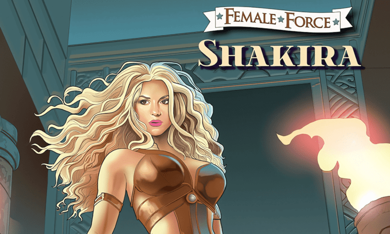 Inmortalizan vida de Shakira en cómic sobre empoderamiento femenino