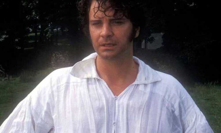 Subastan la camisa blanca que usó Colin Firth en “Orgullo y prejuicio”