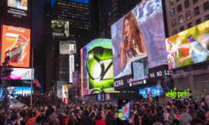 Shakira realiza concierto gratis en Nueva York ante miles de personas